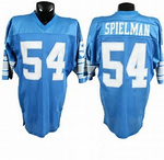 Chris Spielman Detroit Lions Throwback Football Jersey (In-Stock-Closeout) Size Large / 44 Inch Chest.