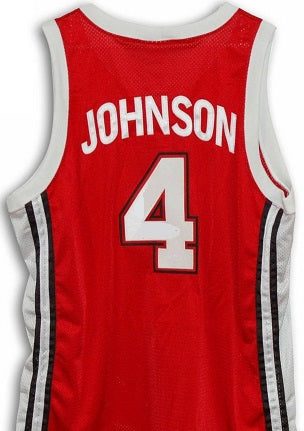 Larry Johnson UNLV Throwback Basketball Jersey (In-Stock-Closeout) Size Large / 44 Inch Chest
