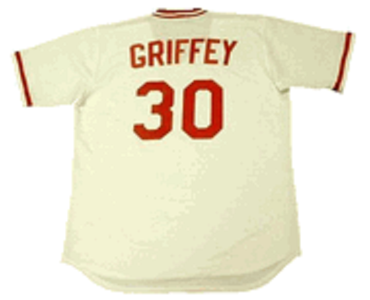 Ken Griffey 1975 Cincinnati Reds Throwback Jersey