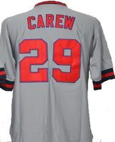 Rod Carew California Angels Throwback Road Jersey