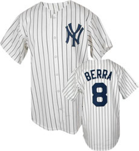 Yogi Berra New York Yankees Pinstripe Throwback Jersey – Best