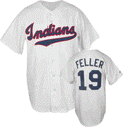 Bob Feller Cleveland Indians Jersey