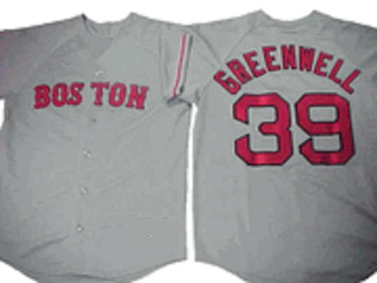 Mike Greenwell Boston Red Sox Road Jersey
