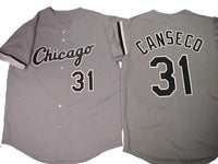 Jose Canseco Chicago White Sox Gray Road Jersey