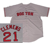 Roger Clemens Boston Red Sox Road Jersey