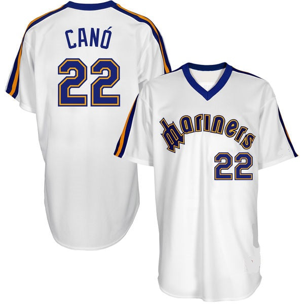 Robinson Cano 1984 Seattle Mariners Throwback Jersey – Best Sports Jerseys