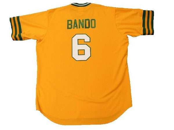 Sal Bando 1973 Oakland Athletics Throwback Jersey