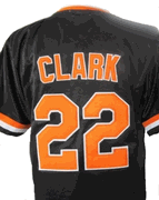 Will Clark San Francisco Giants Baseball Jersey