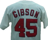 Bob Gibson Saint Louis Cardinals Throwback Home Jersey