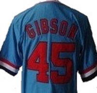 Bob Gibson Saint Louis Cardinals Throwback Jersey