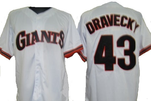 Dave Dravecky San Francisco Giants Jersey