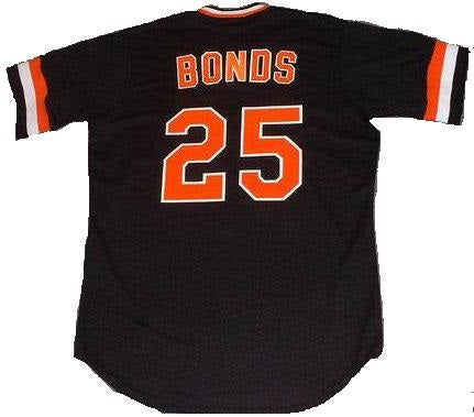 Barry Bonds Giants Baseball Jersey