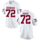 Ben Powers Oklahoma Sooners College Football Throwback Jersey