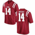 DK Metcalf Ole Miss Rebels College Style Football Jersey