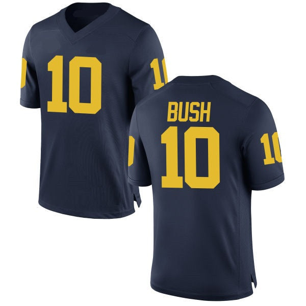 Devin Bush Michigan Wolverines College Football Throwback Jersey – Best  Sports Jerseys