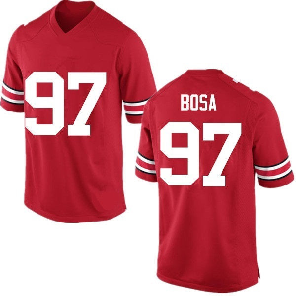 Bosa Custom Stitched Football Jersey Mens Sizes Med-6XL