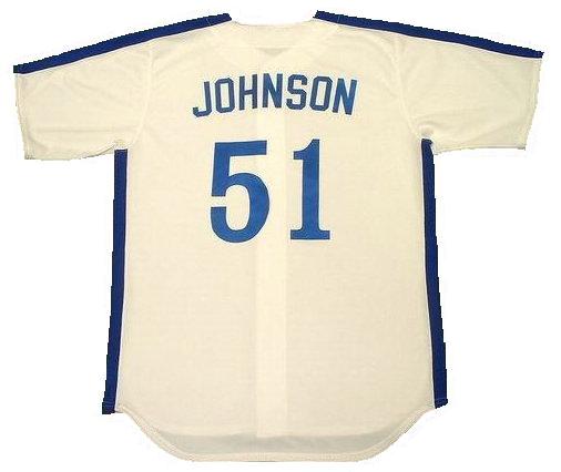 Randy Johnson Expos Home Throwback Jersey – Best Sports Jerseys