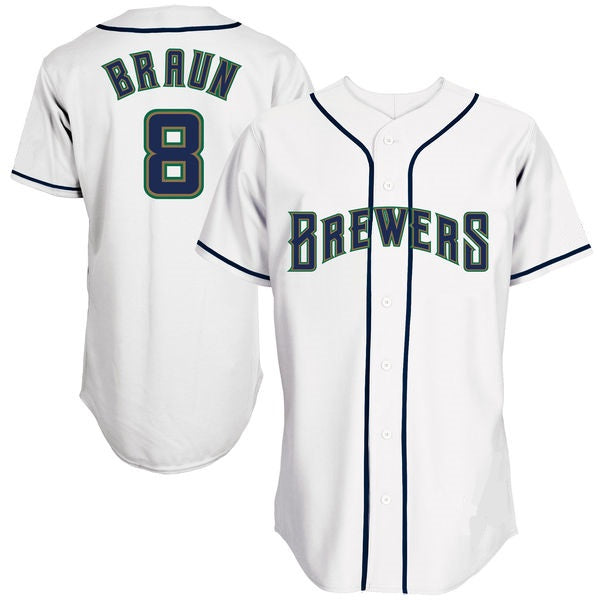 Personalized Milwaukee Brewer Baseball Jersey Custom Name All Size