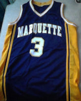 Dwayne Wade Marquette Basketball Jersey (In-Stock-Closeout) Size Large / 44 Inch Chest