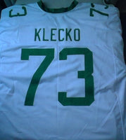 Joe Klecko white New York Jets Football Jersey (In-Stock-Closeout) Size XL / 48 Inch Chest