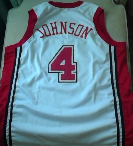 Larry Johnson UNLV Running Rebels Basketball Jersey (In-Stock-Closeout) Size XL / 48 Inch Chest