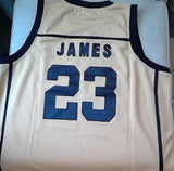 Lebron James St. Mary Irish High School Basketball Jersey (In-Stock-Closeout) Size 2XL / 52 Inch Chest