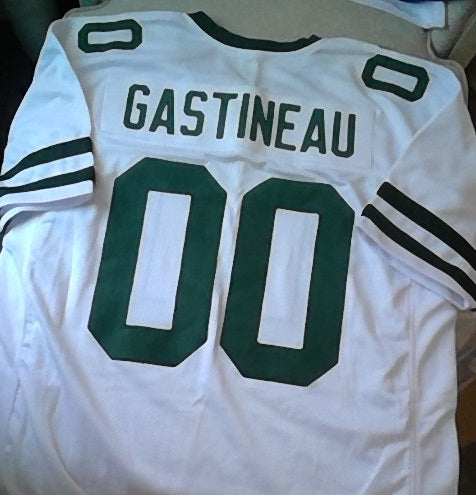 Marc Gastineau New York Jets Football Jersey (In-Stock-Closeout) Size 3XL / 56 Inch Chest