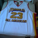 Michael Jordan McDonalds High School Legends Basketball Jersey (In-Stock-Closeout) Size 4XL / 60 Inch Chest