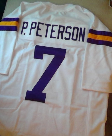Patrick Peterson LSU Tigers Football Jersey (In-Stock-Closeout) Size XL/48 Inch Chest