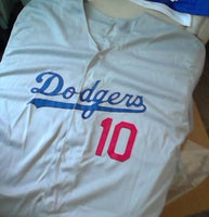 Ron Cey Los Angeles Dodgers Grey Baseball Jersey (In-Stock-Closeout) Size 3XL / 56 Inch Chest