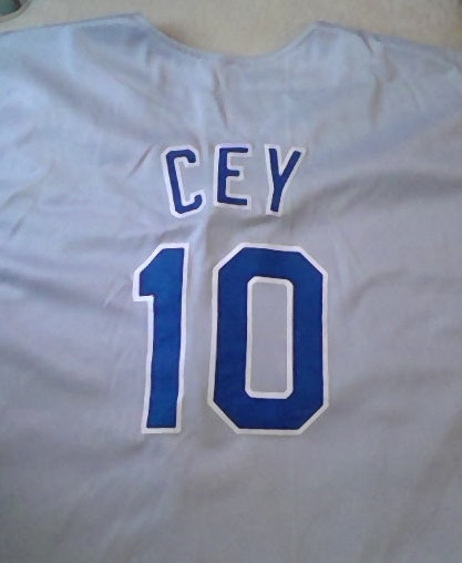 Ron Cey Los Angeles Dodgers Grey Baseball Jersey (In-Stock