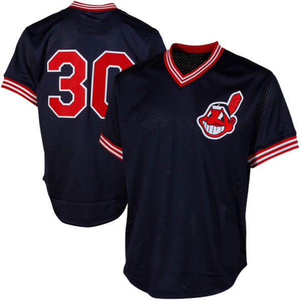 Men's 1986 Cleveland Indians Joe Carter Jersey $54.97 - Sneakadeal