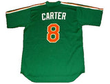 Gary Carter New York Mets St. Patricks Day Throwback Jersey