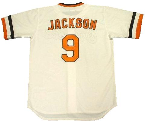 Reggie Jackson Baltimore Orioles Throwback Jersey – Best Sports