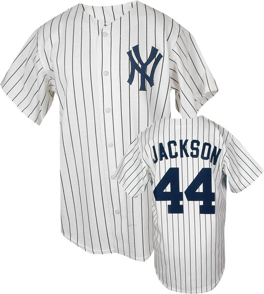 Reggie Jackson New York Yankees Throwback Home Jersey