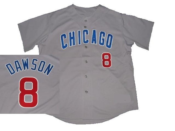 Andre Dawson Chicago Cubs Gray Road Jersey