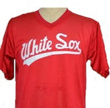 Carlton Fisk Chicago White Sox Red Jersey