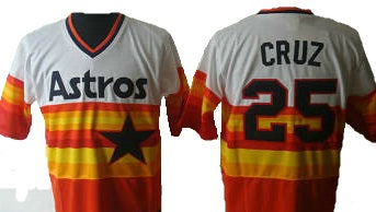 red astros throwback jersey