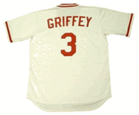 Ken Griffey Jr. Cincinatti Reds Throwback Jersey