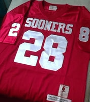 Adrian Peterson Oklahoma Sooners Football Jersey (In-Stock-Closeout) Size XL/48 Inch Chest