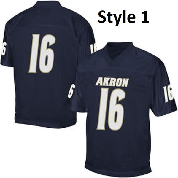 Customizable Akron Zips College Style Football Jersey