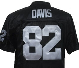 Al Davis Oakland Raiders Throwback Football Jersey