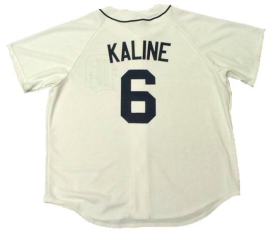Al Kaline Detroit Tigers Home Throwback Jersey