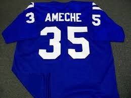 Alan Ameche Baltimore Colts Throwback Football Jersey