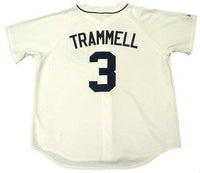 Alan Trammell Detroit Tigers Home Throwback Jersey