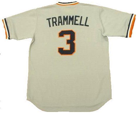 Alan Trammell Detroit Tigers Jersey