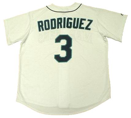 Alex Rodriguez 1997 Seattle Mariners Home Throwback Jersey