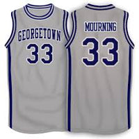 Alonzo Mourning Georgetown Hoyas College Basketball Throwback Jersey