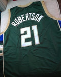 Alvin Robertson Milwaukee Bucks Basketball Jersey