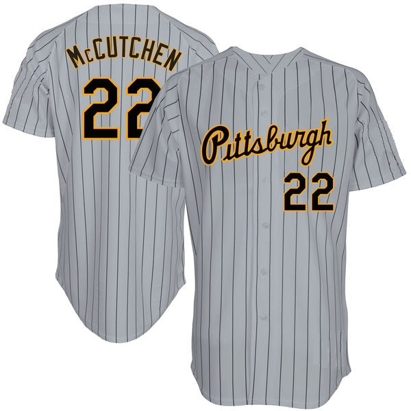 Andrew McCutchen Pittsburgh Pirates Gold Throwback Alternate